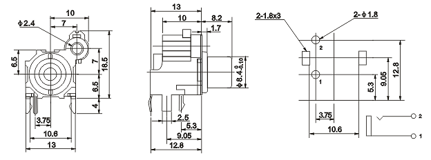 RCA-108/PB: tech img