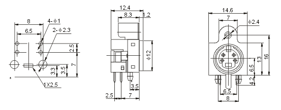 DIN-405/PB: tech img