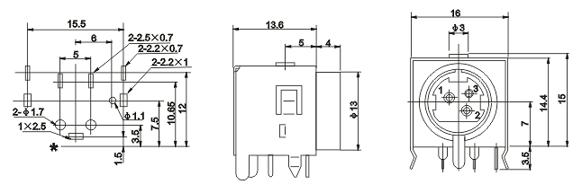DIN-D302/W: tech img