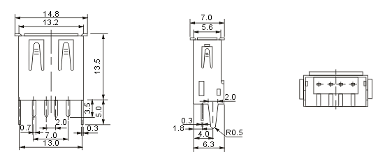 USB-A-02/Z: tech img