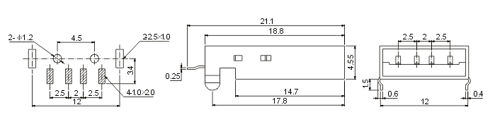 USB-A-04/T: tech img