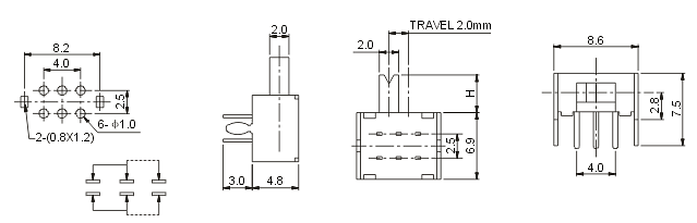 SK-22D13(2P2T): tech img