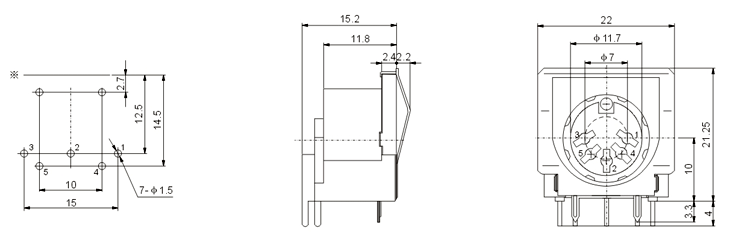DIN-D501/PB-TP: tech img