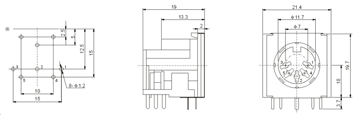 DIN-D501A/PB: tech img