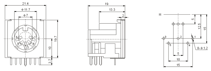 DIN-D501B/PB: tech img