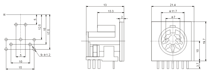 DIN-D701B: tech img