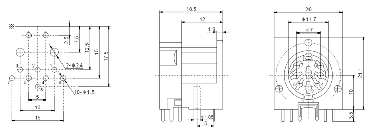 DIN-D801D: tech img