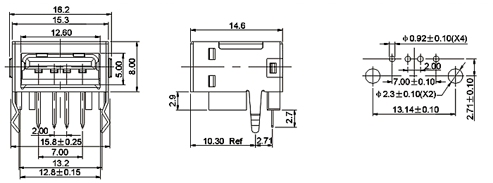 USB-A-03/A: tech img